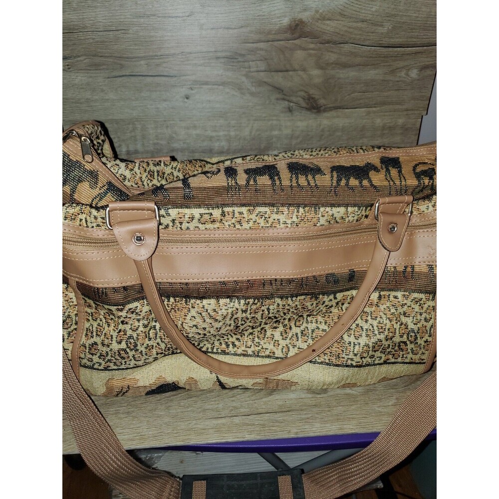 Benjamin Jordan Vintage Safari Duffel Bag (See Description)